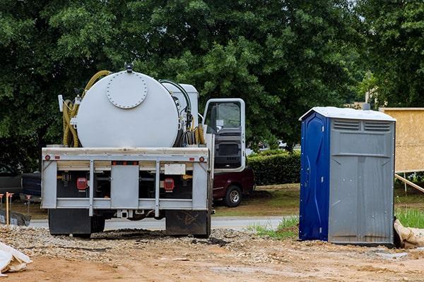 Porta Potty Rental of Hamden workers