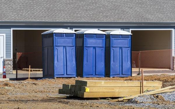 a job site porta potty needs adequate ventilation to prevent odors and improve air quality